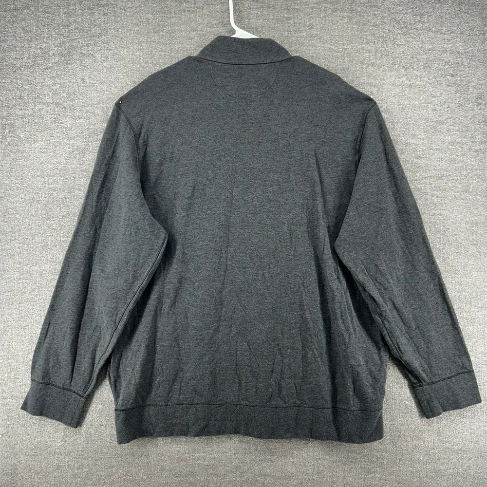 Polo Ralph Lauren Performance 1/4 Zip Pullover Sweater Men Size XXL‎ Gray Casual
